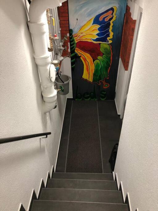 Kleine Wohnung Im - Konzept Flieger - 2 Stockwerke 테트낭 외부 사진